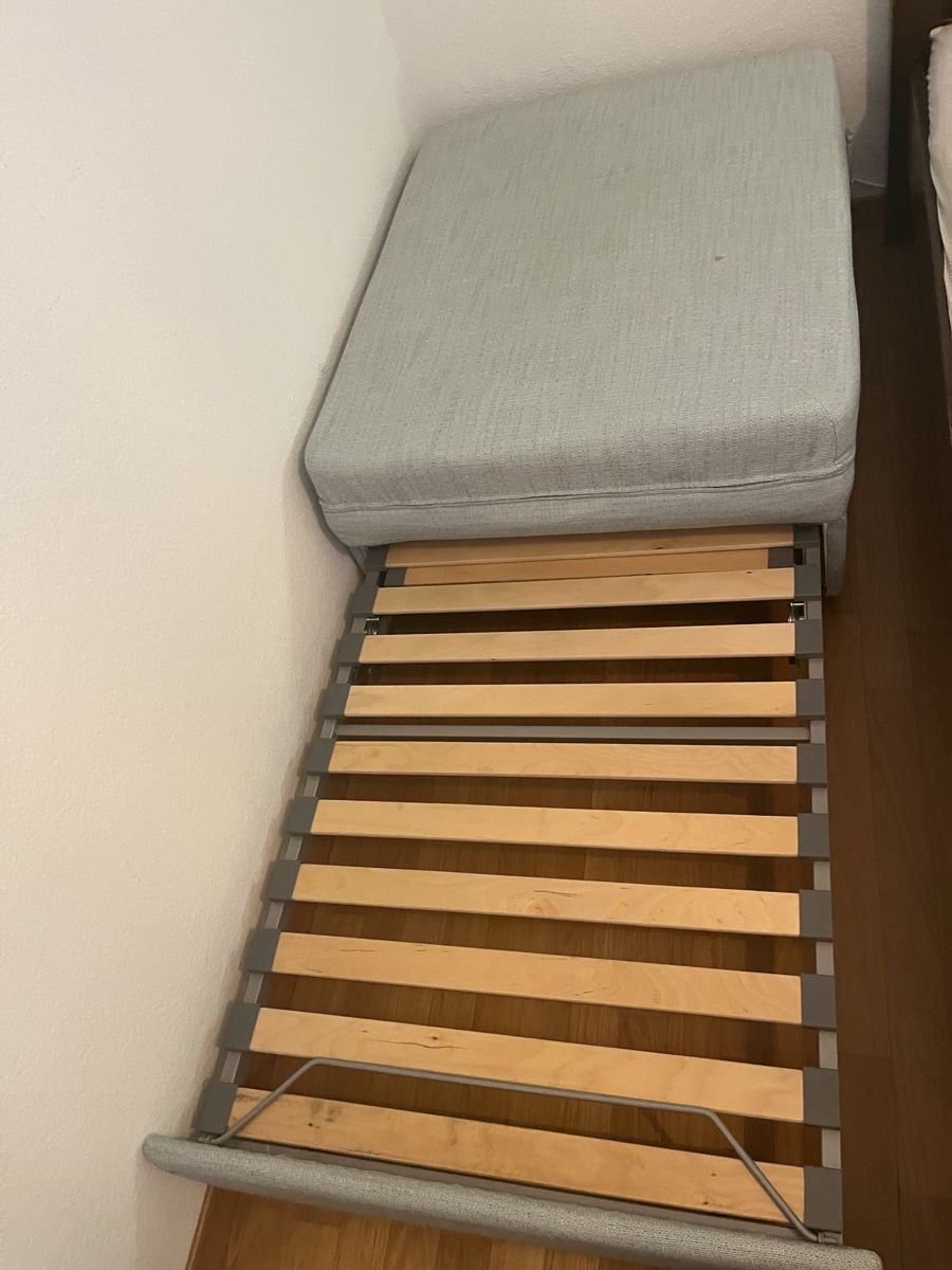 Ikea Divani: IKEA VALLENTUNA Bettsofa in Hellblau – Usato da Birmensdorf ZH venduto da Bela-Oz 3