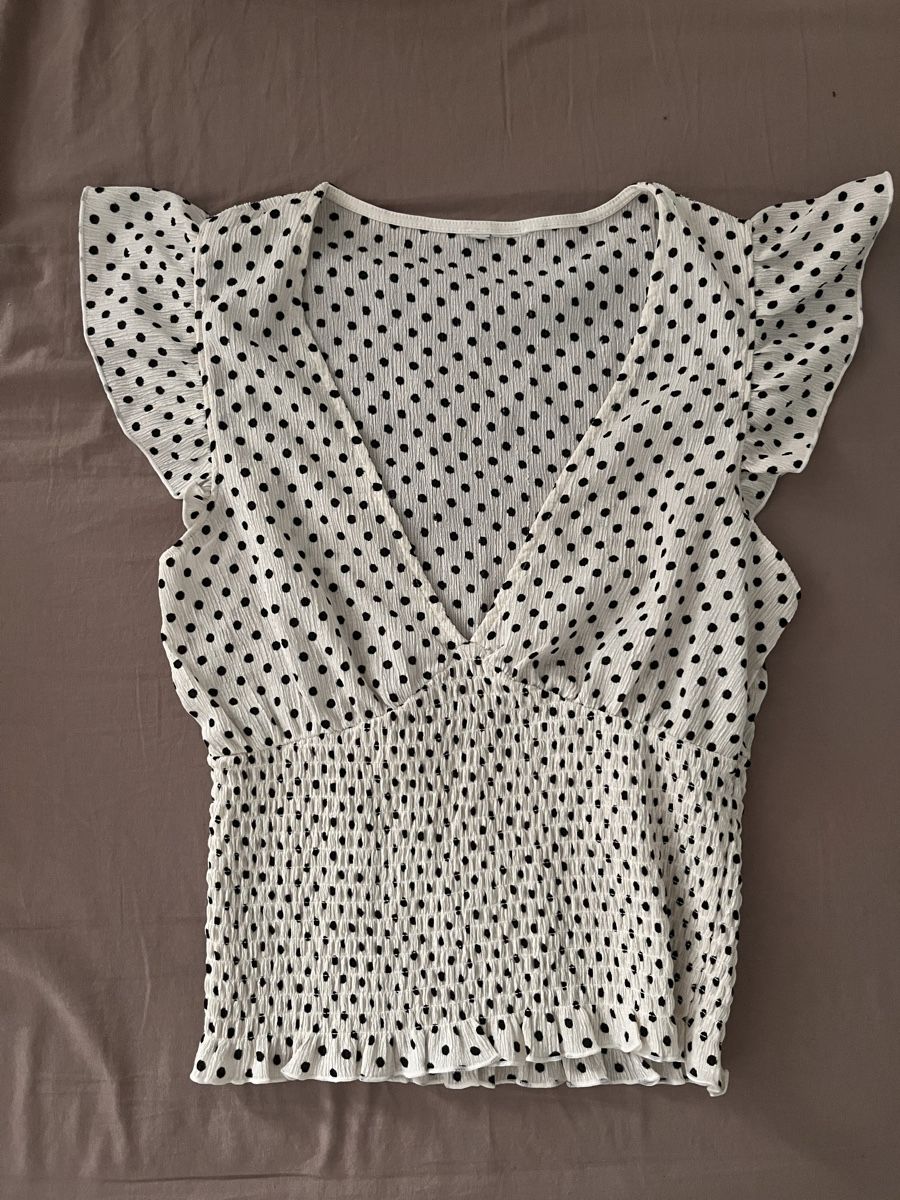 H&M Chemisiers: gepunktetes Blusen-Top – Neuf (Voir description) à Luzern par janine_l 2
