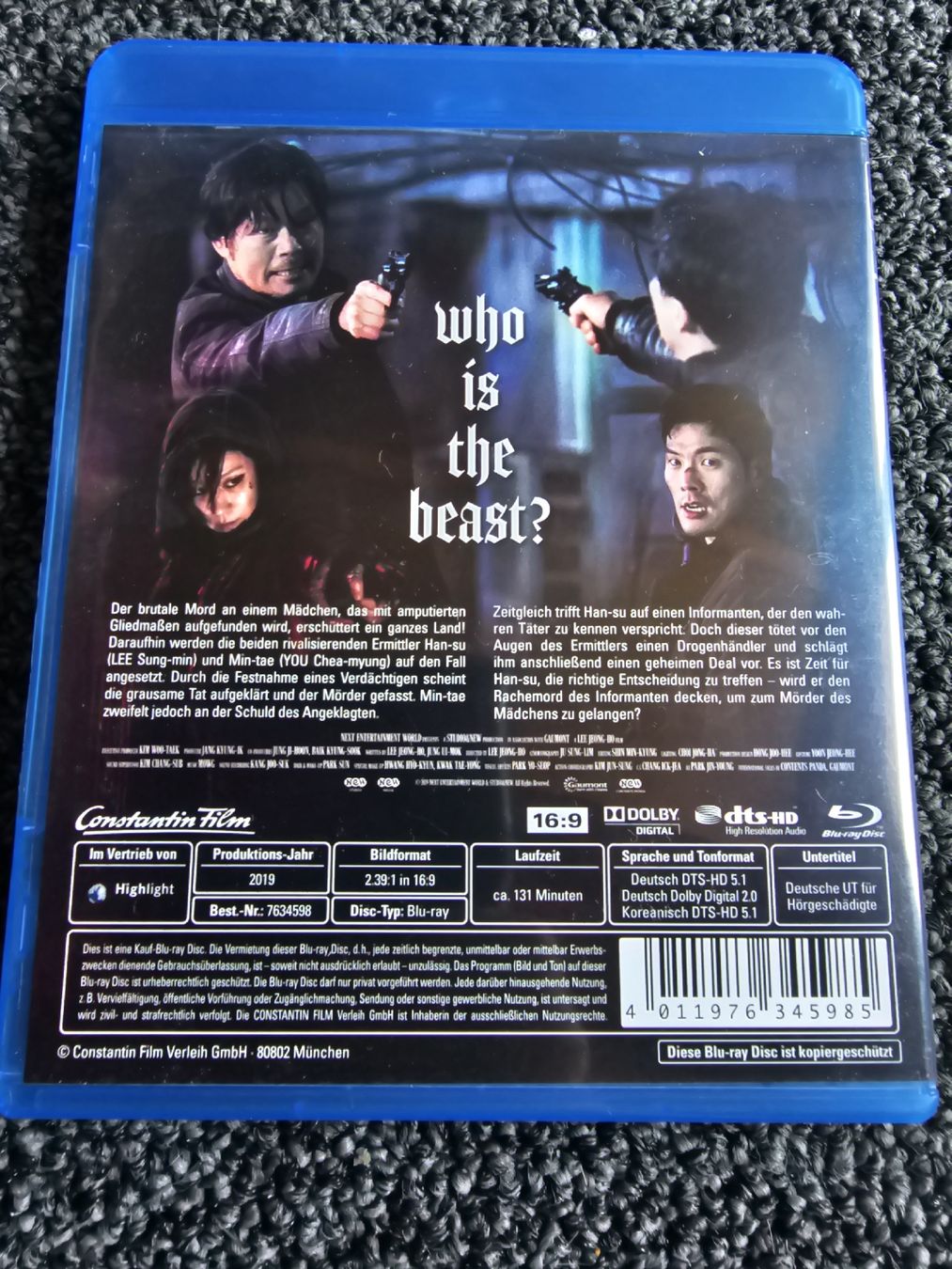 Tous les DVDs: The Beast Blu-ray  – D'occasion à Ruswil par jan_bxl5 1