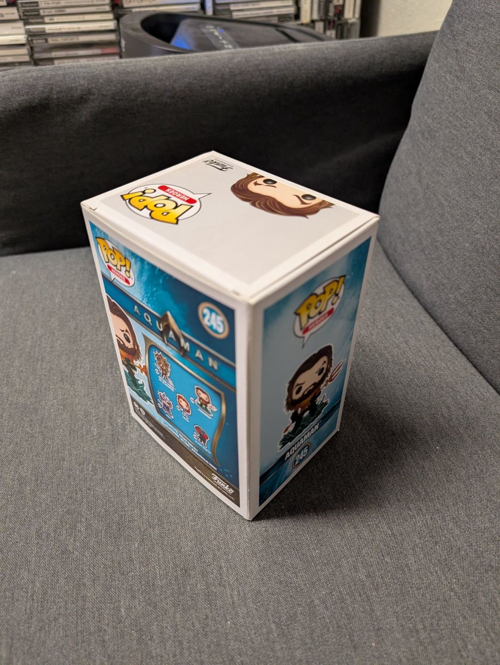 Funko Statuette: Funko pop 245 Aquaman – Usato da Giubiasco venduto da Ticinerd 1