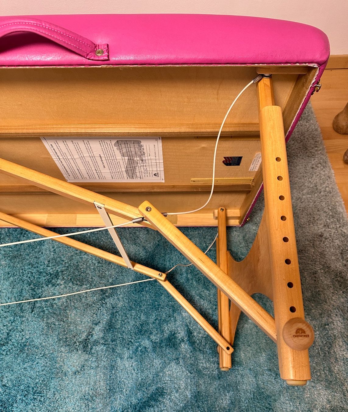 Lettini & sedie per cosmetici: Massageliege Magenta von Oakworks Nova III – Usato da Buchrain venduto da Pranic 1