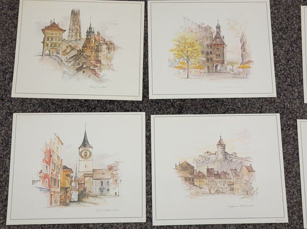 Foto & Immagini: 10 Stk. Schweizer Grafiken – Usato da Trin Mulin venduto da jerb 6