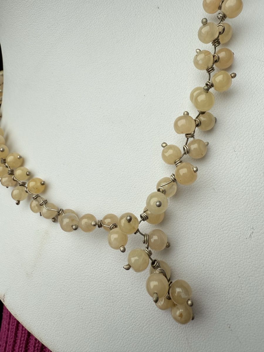 Catenine: Helle Orangen Chalzit Kette NEU – Nuovo e nell'imballaggio originale da Basel venduto da Chili007 3