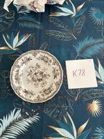 Assiette décorative vintage avec motif faisant 