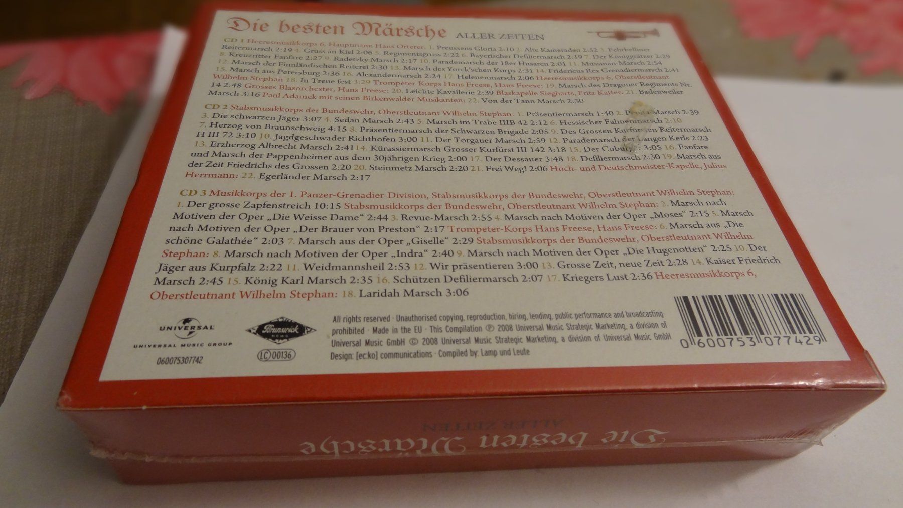 CDs: Die Besten Märsche - Aller Zeiter CD NEUWARE – Neuf avec emballage d'origine à Olten par Disc-Ausverkauf 1