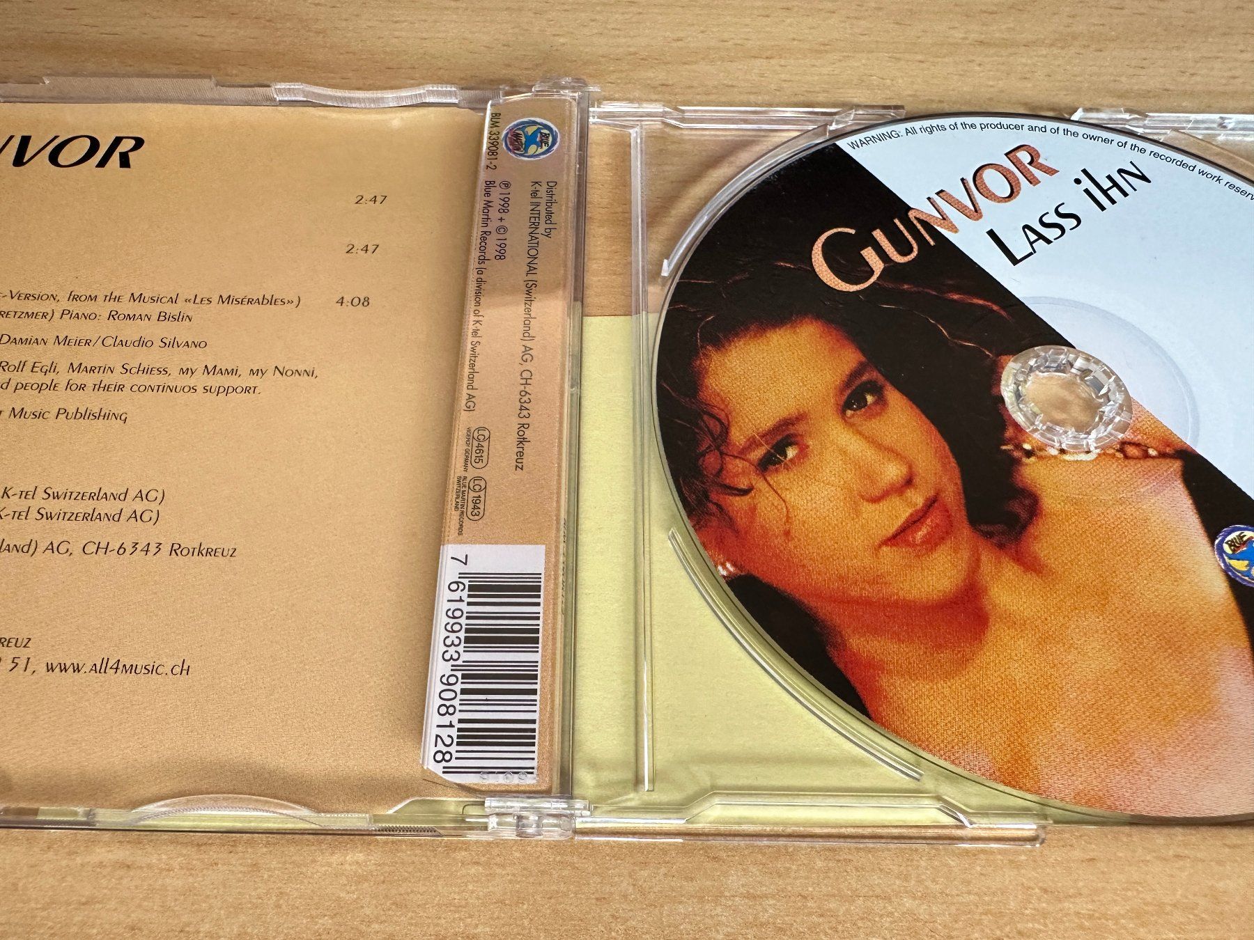 CDs: Gunvor – Lass Ihn - Single CD – D'occasion à Rikon im Tösstal par Alpenmutz 1