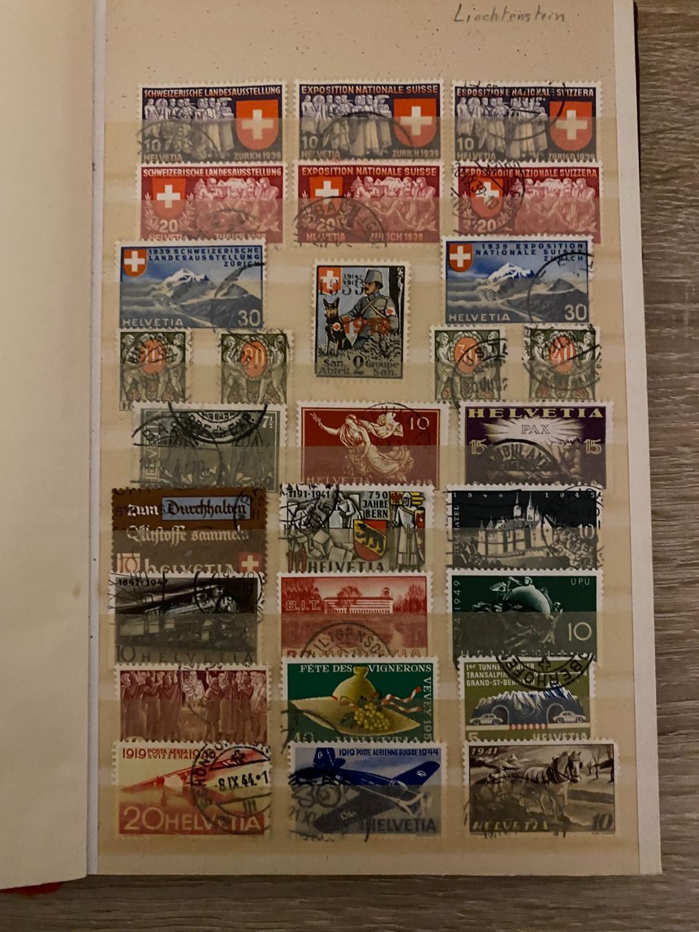 Tutti i francobolli: verschiedene briefmarke – Usato da matten b. interlaken venduto da jfran17