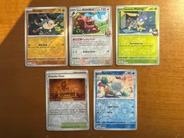 Pokemon Reverse Karten Set (Versand gratis)