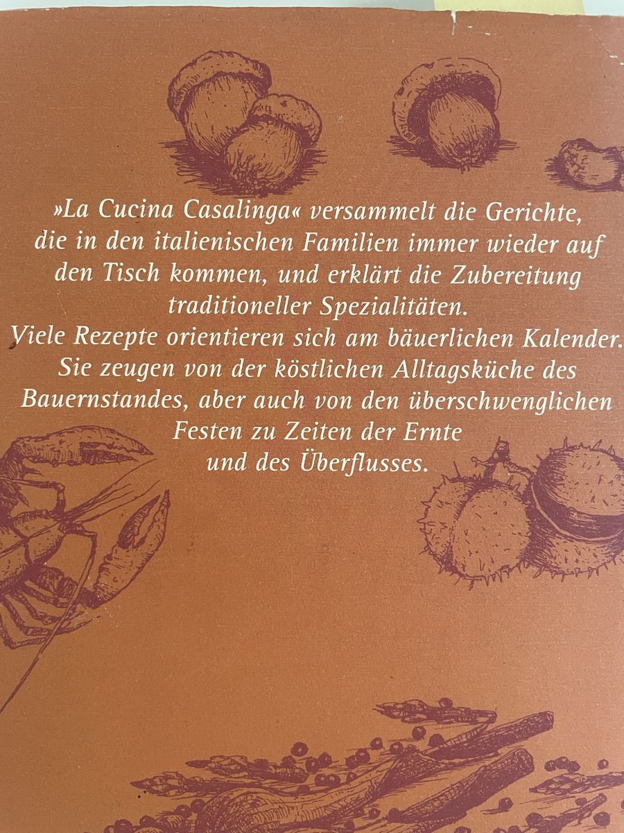 Bücher: La Cucina Casalinga – Neu (gemäss Beschreibung) aus Wildensbuch von Mangosteen7 1