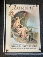 plakat zürich, versicherung, neuauflage