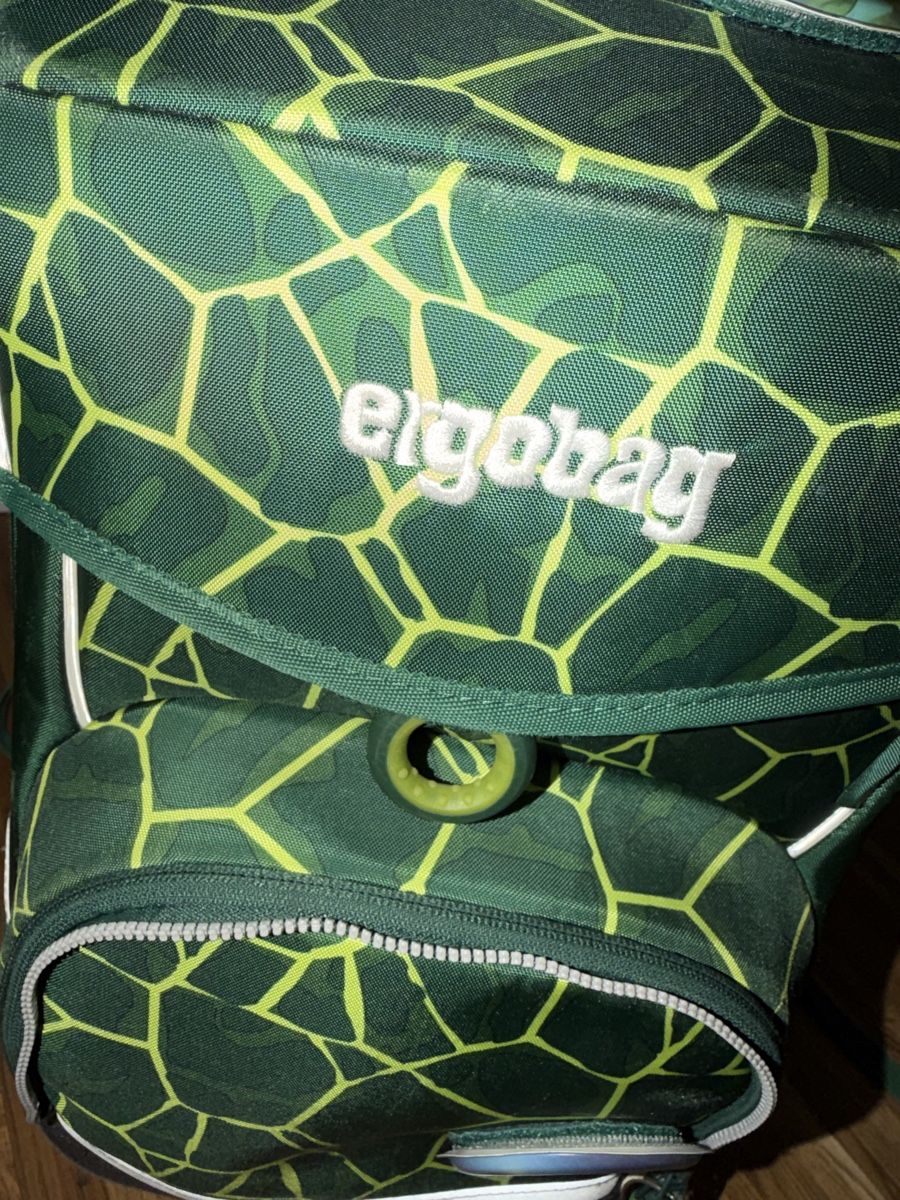 Ergobag Zaini: Ergobag Schulrucksack Gruen Muster neuwertig – Usato da Meilen venduto da shiftgirl 1