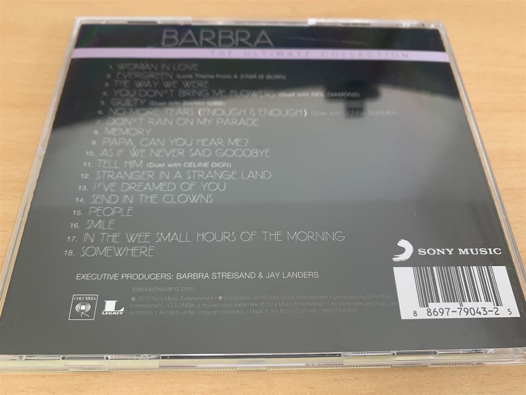 CDs: Barbra – The Ultimate Collection – Gebraucht aus Rikon im Tösstal von Alpenmutz 1
