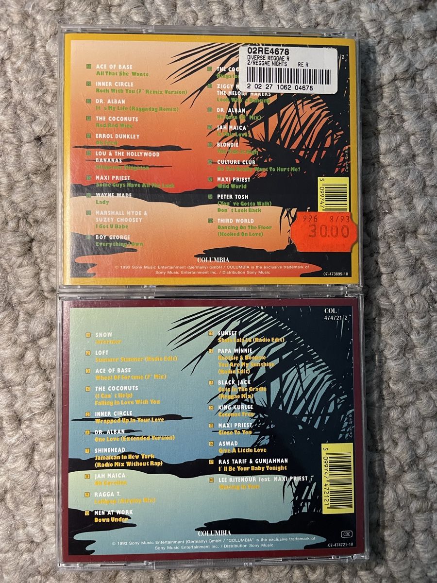 CDs: 2x Reggae Nights Vol.2+3 – Gebraucht aus Reinach AG von trigger7811 1
