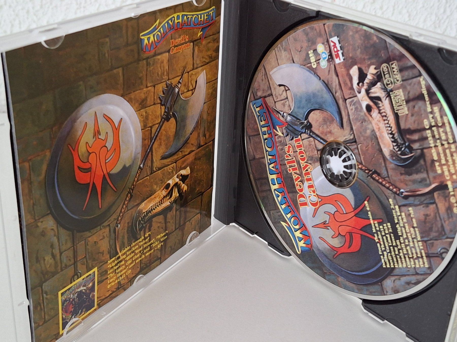 CD: CD Molly Hatchet - Devil's Canyon - Southern Rock – Usato da Aarberg venduto da Jackup1 2