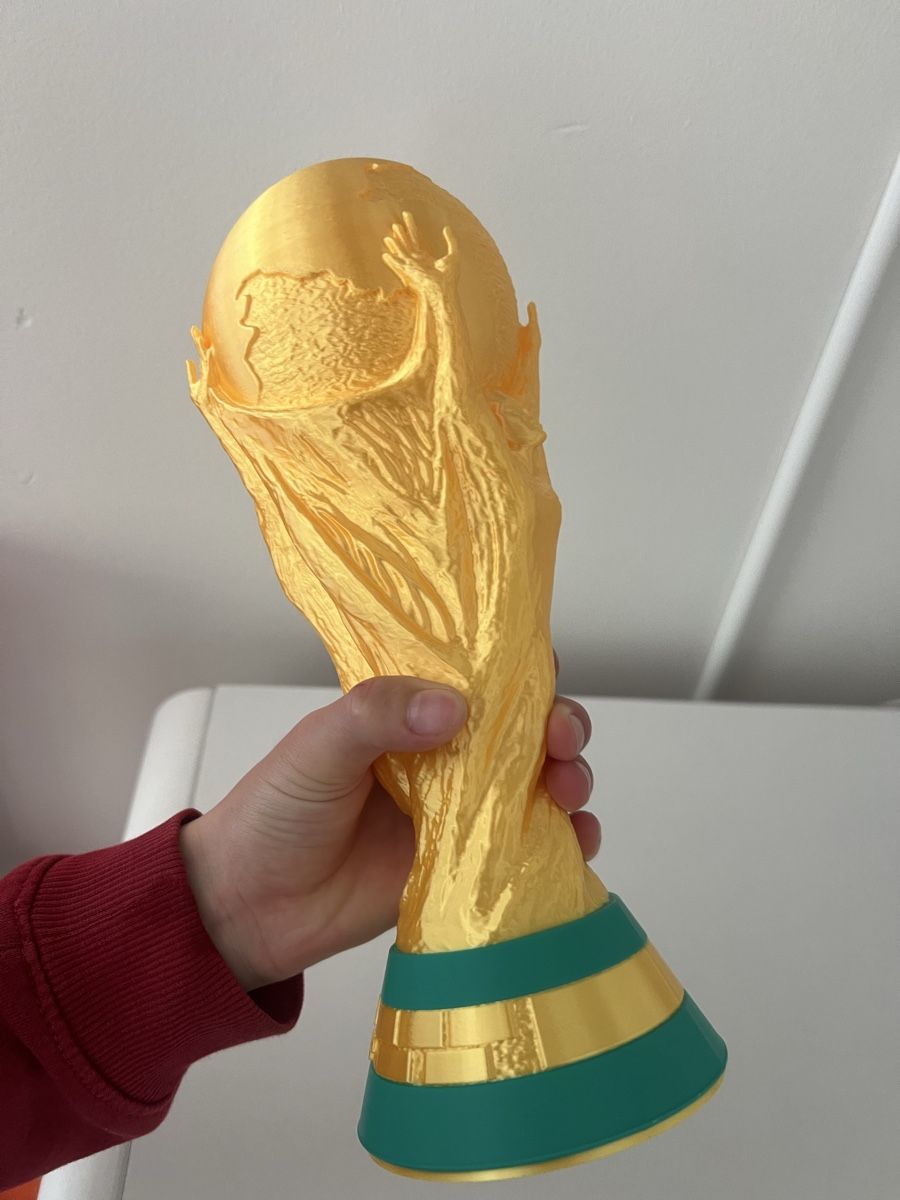 Altre raccolte & rarità: FIFA world cup Pokal Gold replica 3D print – Nuovo e nell'imballaggio originale da Eglisau venduto da SubSonicx 4