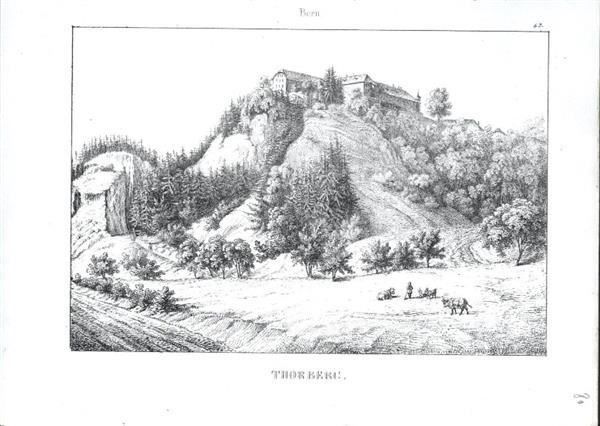 Incisioni: Thorberg von Wagner 1840 – Usato da Rafz venduto da Helvet32