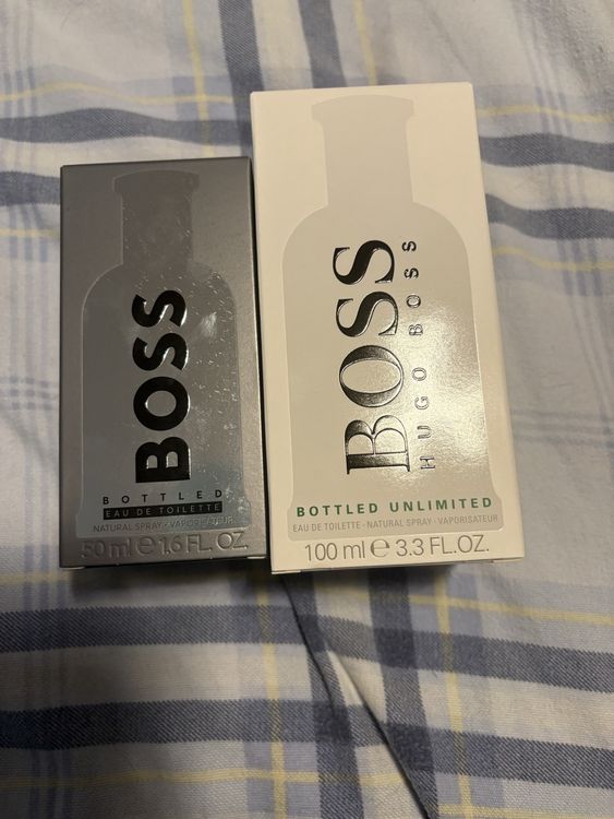 Hugo Boss Bottle Unlimited & Bottled (Neu und originalverpackt) in ...
