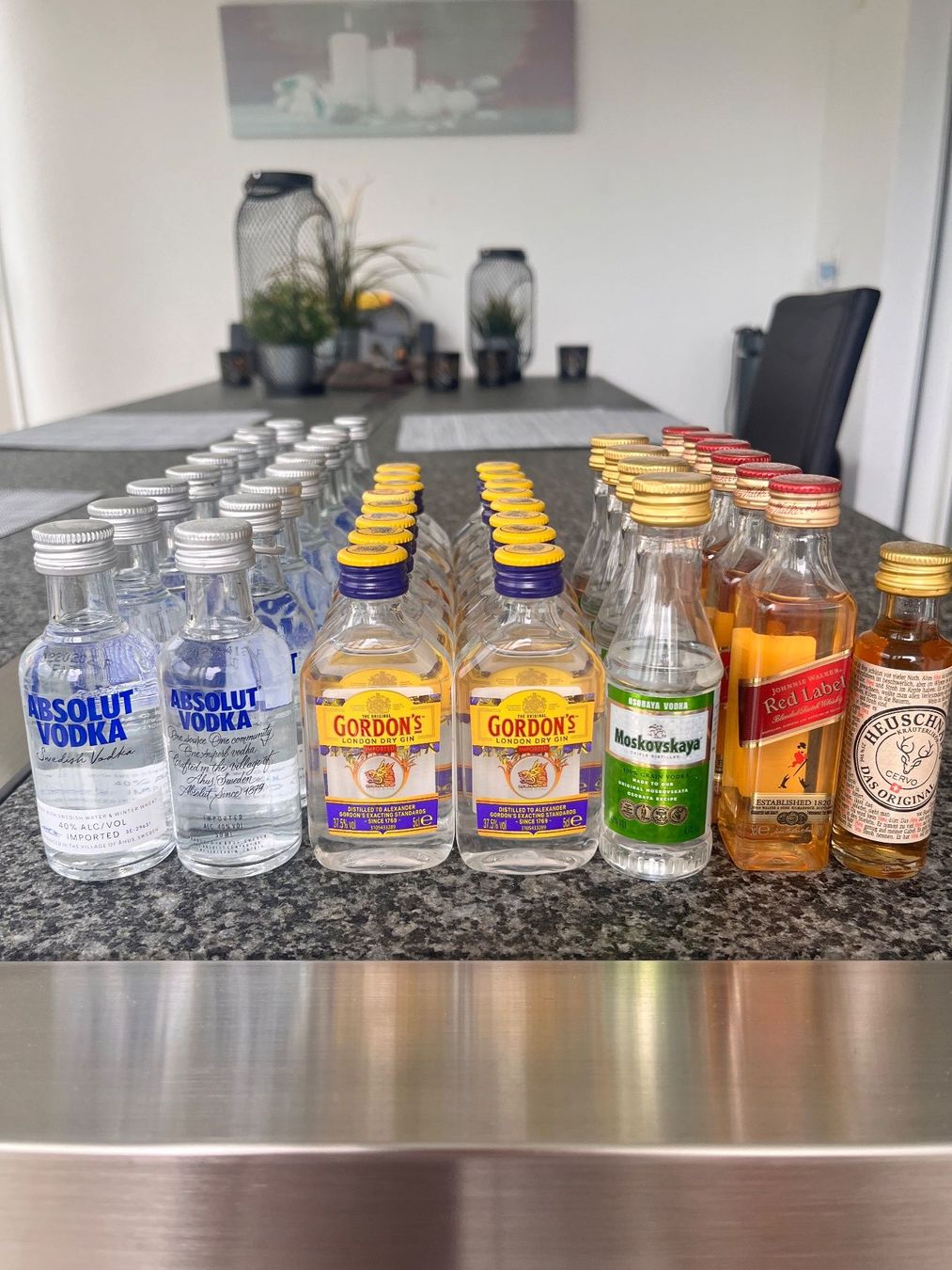 Bevande alcoliche: Shot-Variation | Vodka, Gin, Whisky, Heuschnapps – Nuovo e nell'imballaggio originale da Pfäffikon SZ venduto da sas_cw8y