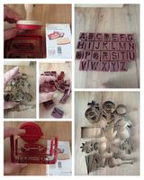 Ausstechformen Buchstaben + Figuren gemischt + 1Keks Stempel