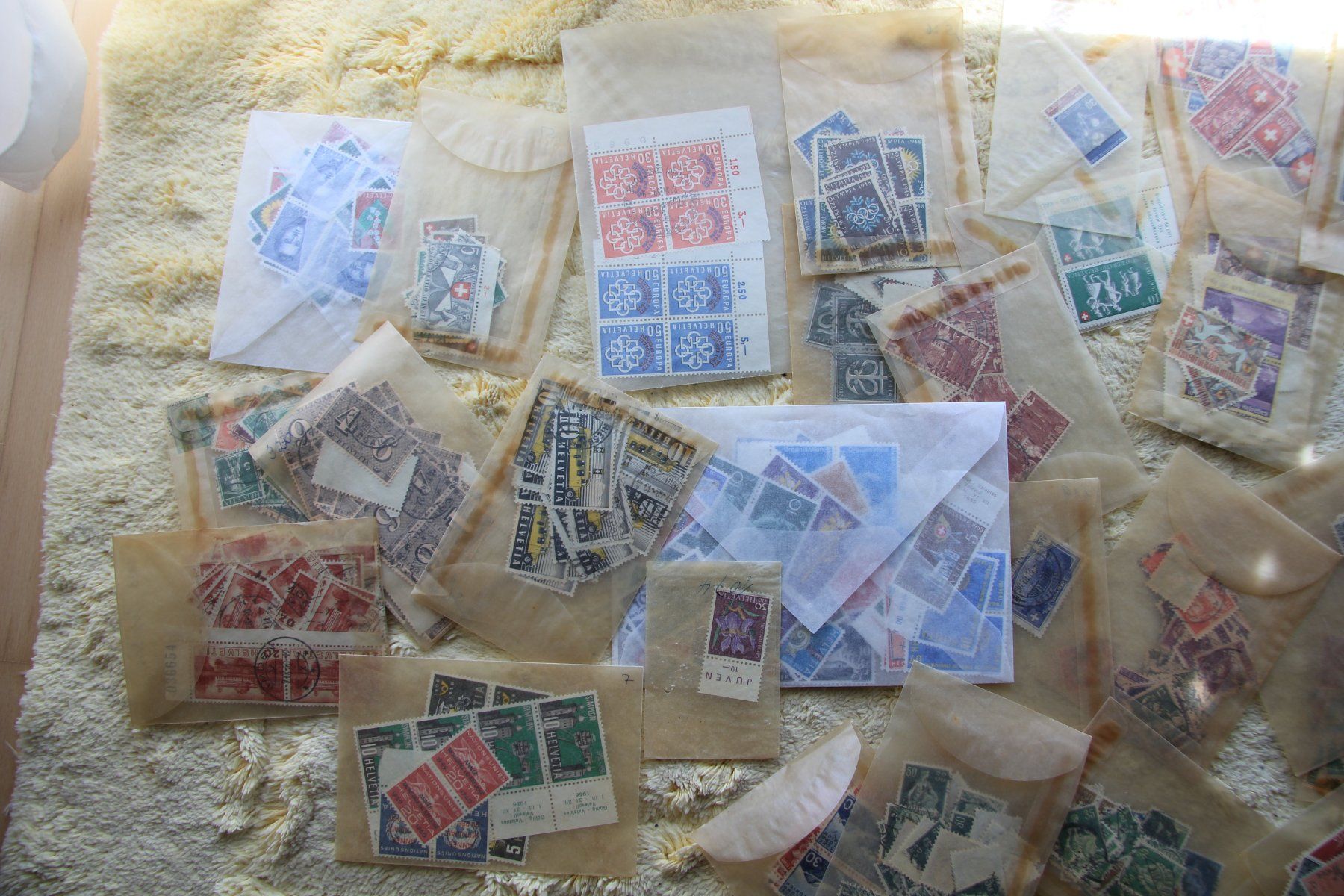 Tous les timbres: Grosse Schweiz Sammlung – D'occasion à Schlieren par Sternstunde2 7