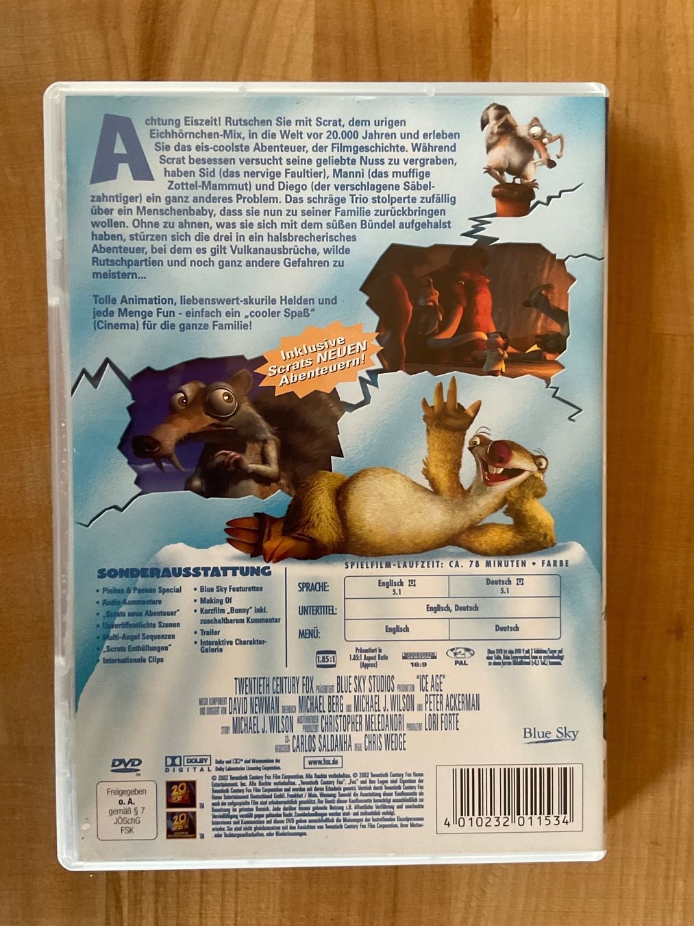 Tutti i DVDs: DVD Ice Age – Usato da Rümlang venduto da Sambas19 1