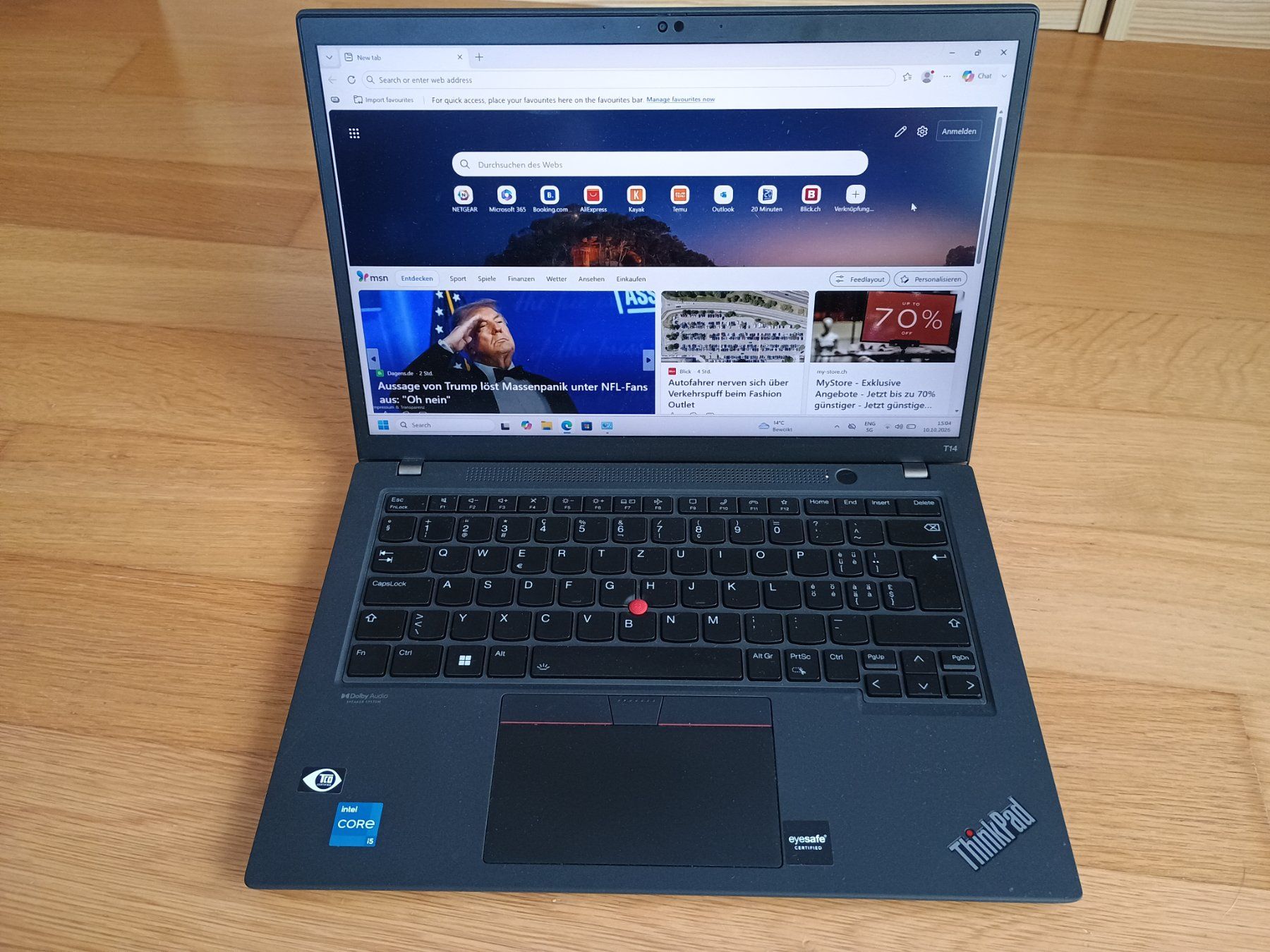 Lenovo Notebook: Lenovo ThinkPad T14 Gen 3 – Usato da Luzern venduto da Clansman