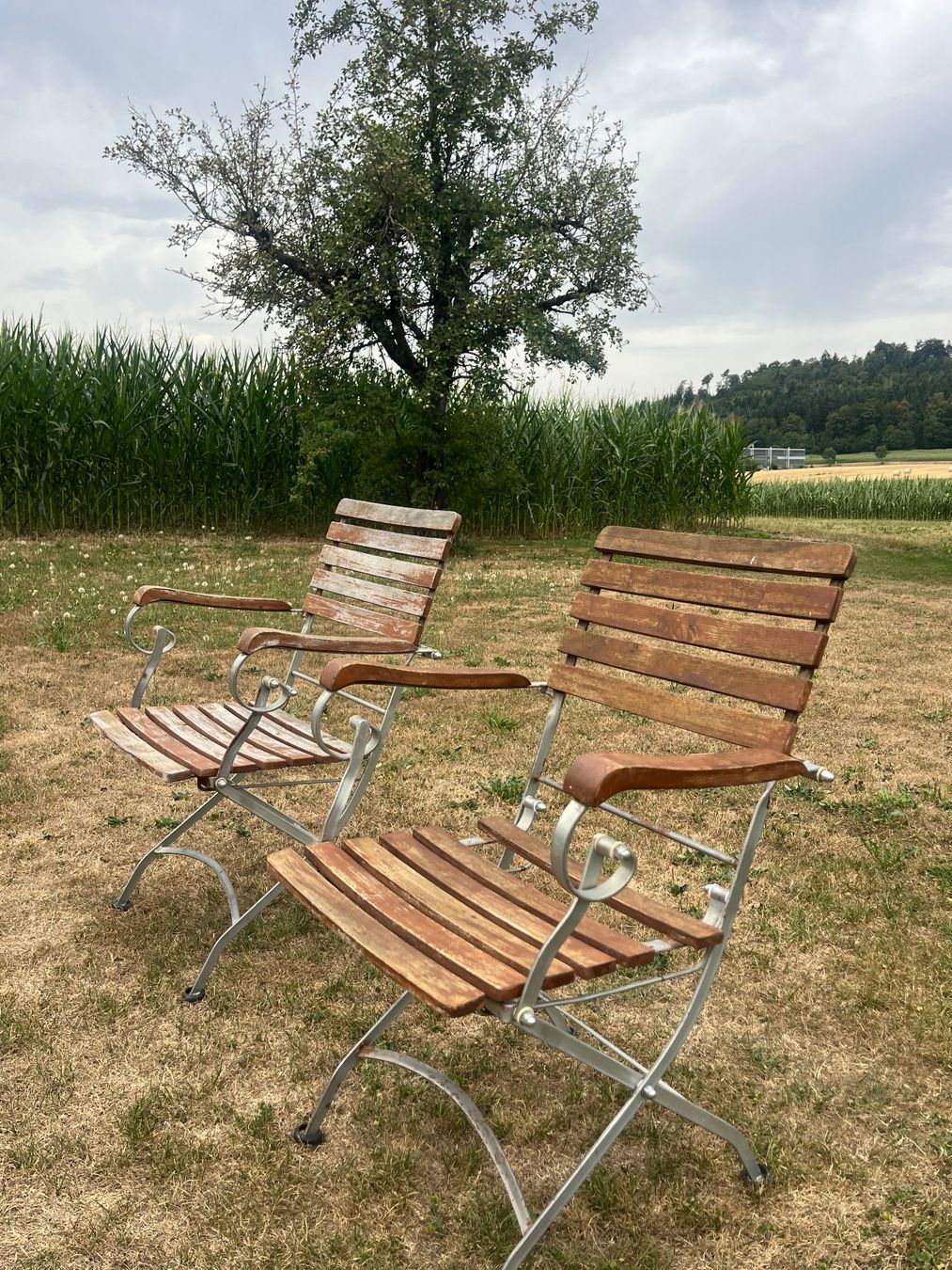 Sedie: 2 Gartenstühle Klappbar – Usato da Allmendingen b. BE venduto da juair 3