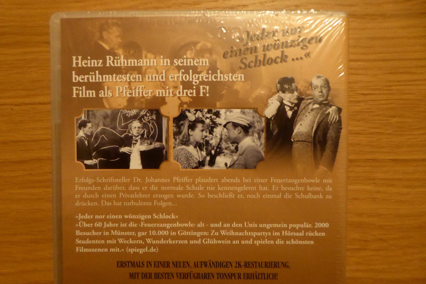 Alle DVDs: DVD OVP Die Feuerzangenbowle – Neu und originalverpackt aus Allschwil von Summelsarium 2