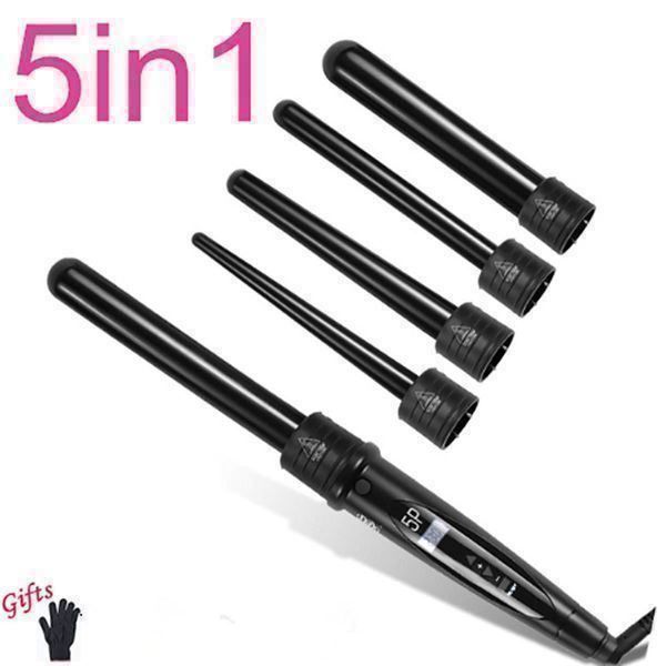 Piastre & Arricciacapelli: Curling iron Machine 5in1 Lockenstab Set – Nuovo (secondo la descrizione) da Thun venduto da keller001