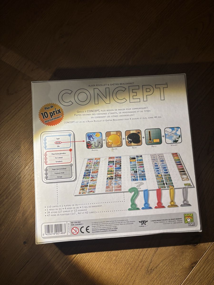 Giochi: CONCEPT board game – Nuovo e nell'imballaggio originale da Lavigny venduto da bea_26wd 5