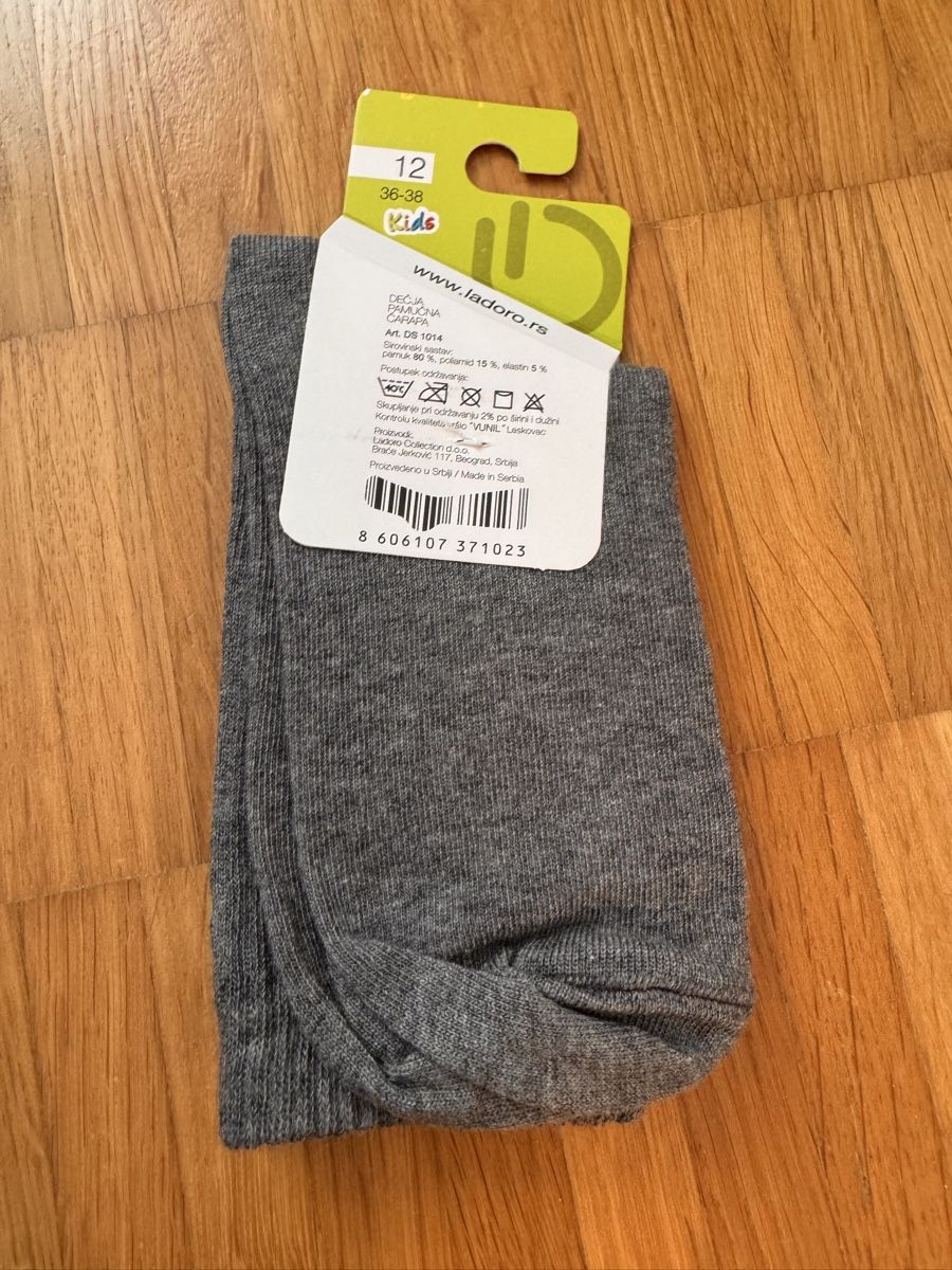 Calze per bambini: Kinder Socken Grösse 36-38 Grau Neu! – Nuovo e nell'imballaggio originale da Jona venduto da Good_luck1_ 3