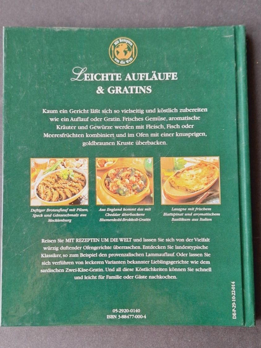 Libri: Leichte Aufläufe & Gratins um die Welt – Usato da Zürich venduto da t24_de 2