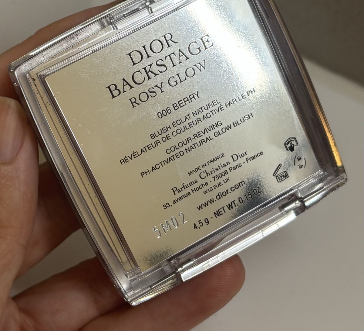 Dior Make-up: Dior Rosy Glow Berry – Usato da Sissach venduto da Angelinaa24 3
