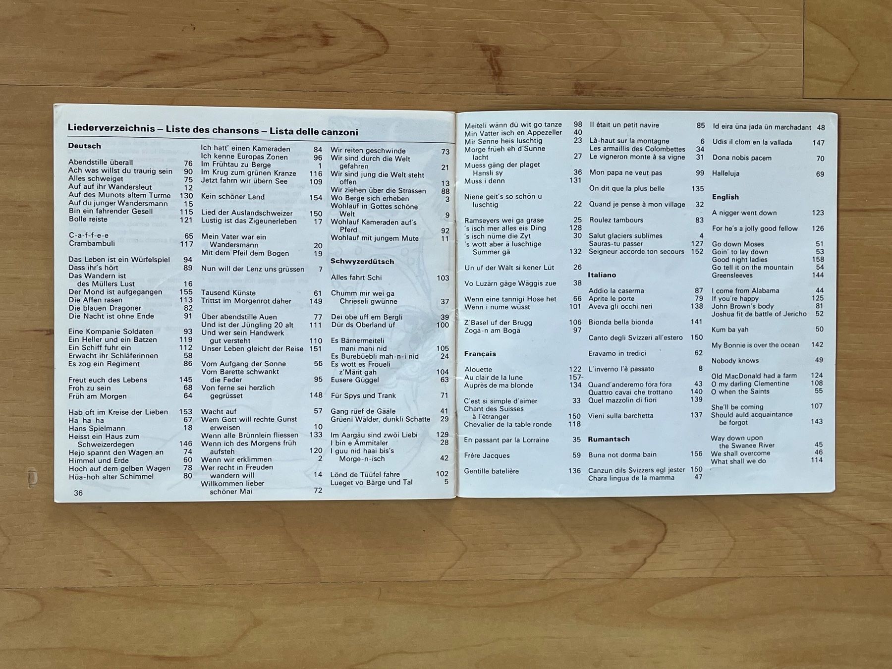 Libri: 25 Liederbüchlein mit 158 Lagerliedern – Usato da Uetendorf venduto da sru128 5