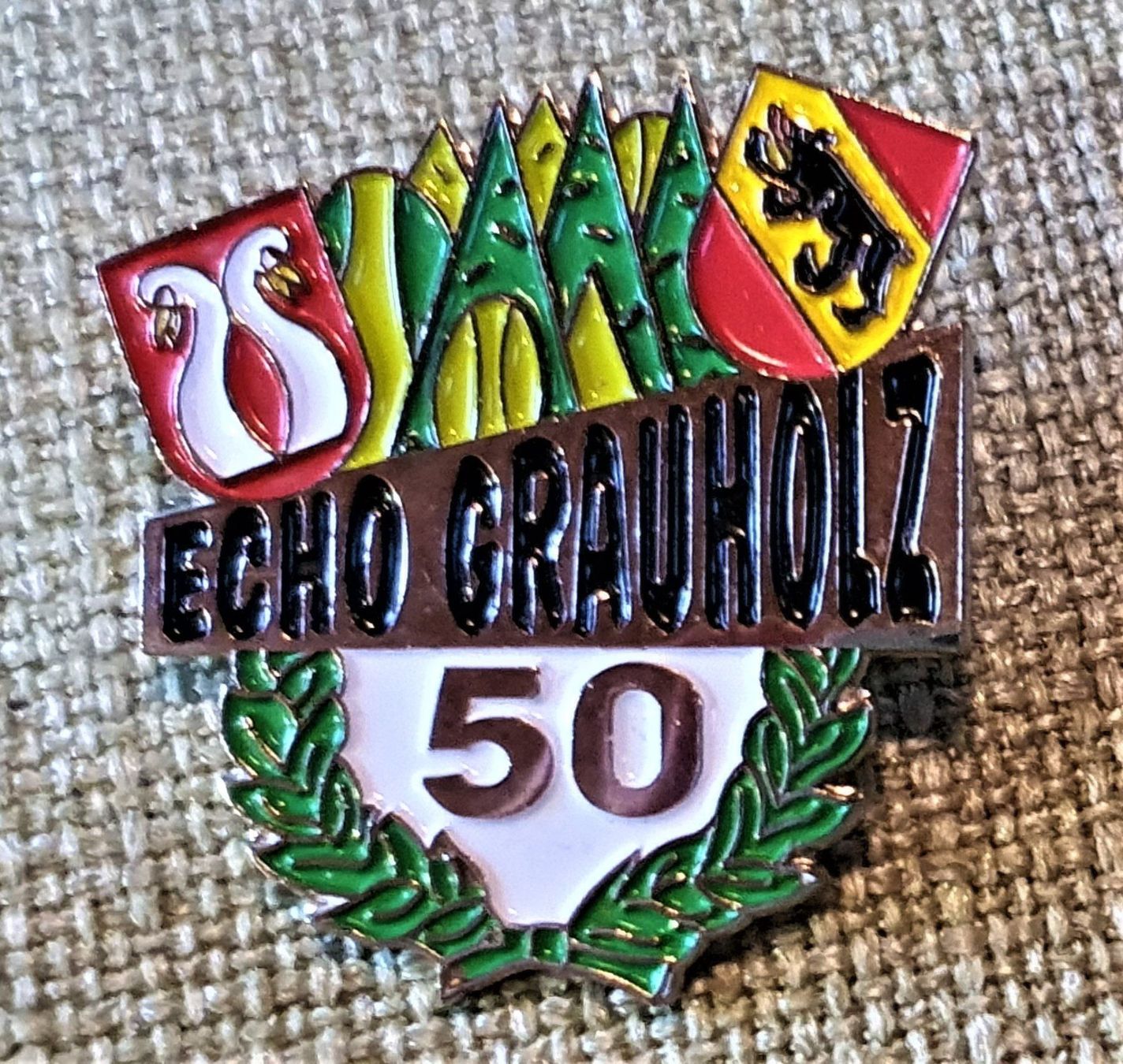Modellautos: J143 - Pin Echo Grauholz Bern – Gebraucht aus Reinach BL von Boston-Verkauf