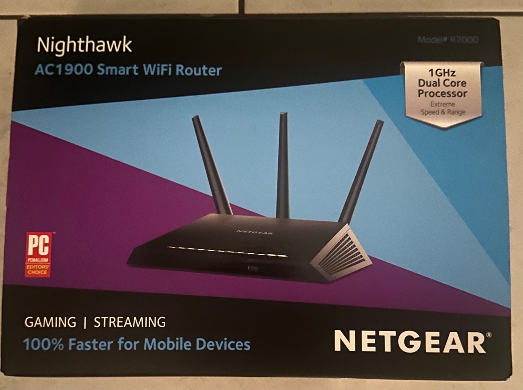 Modems & Routeurs: Netgear Nighthawk AC1900 Smart WiFi Router – D'occasion à Ueberstorf par Bacardi1