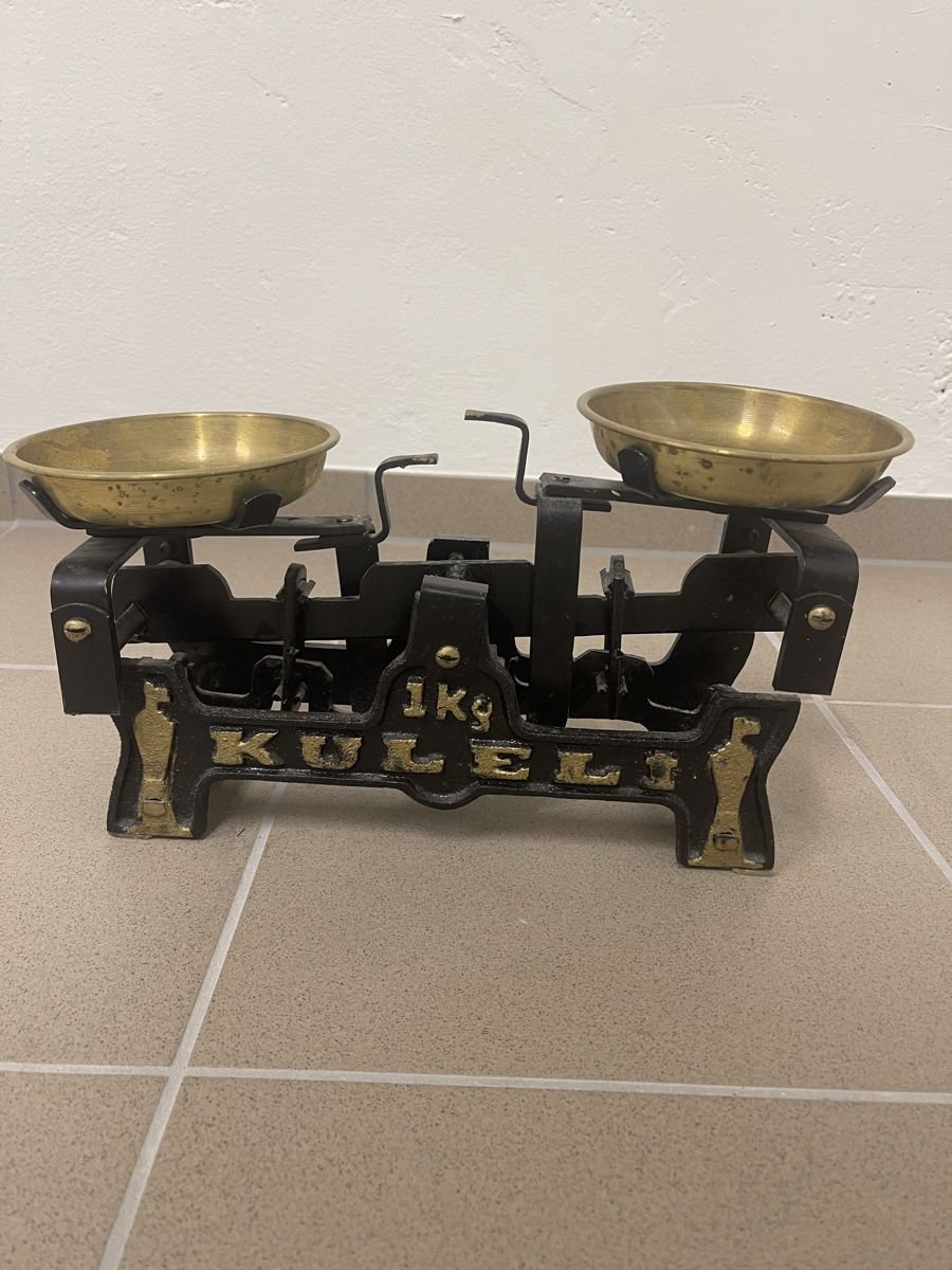 Bilance e pesi: Schalenwaage Kuleli, – Usato da Basel venduto da mariablanka