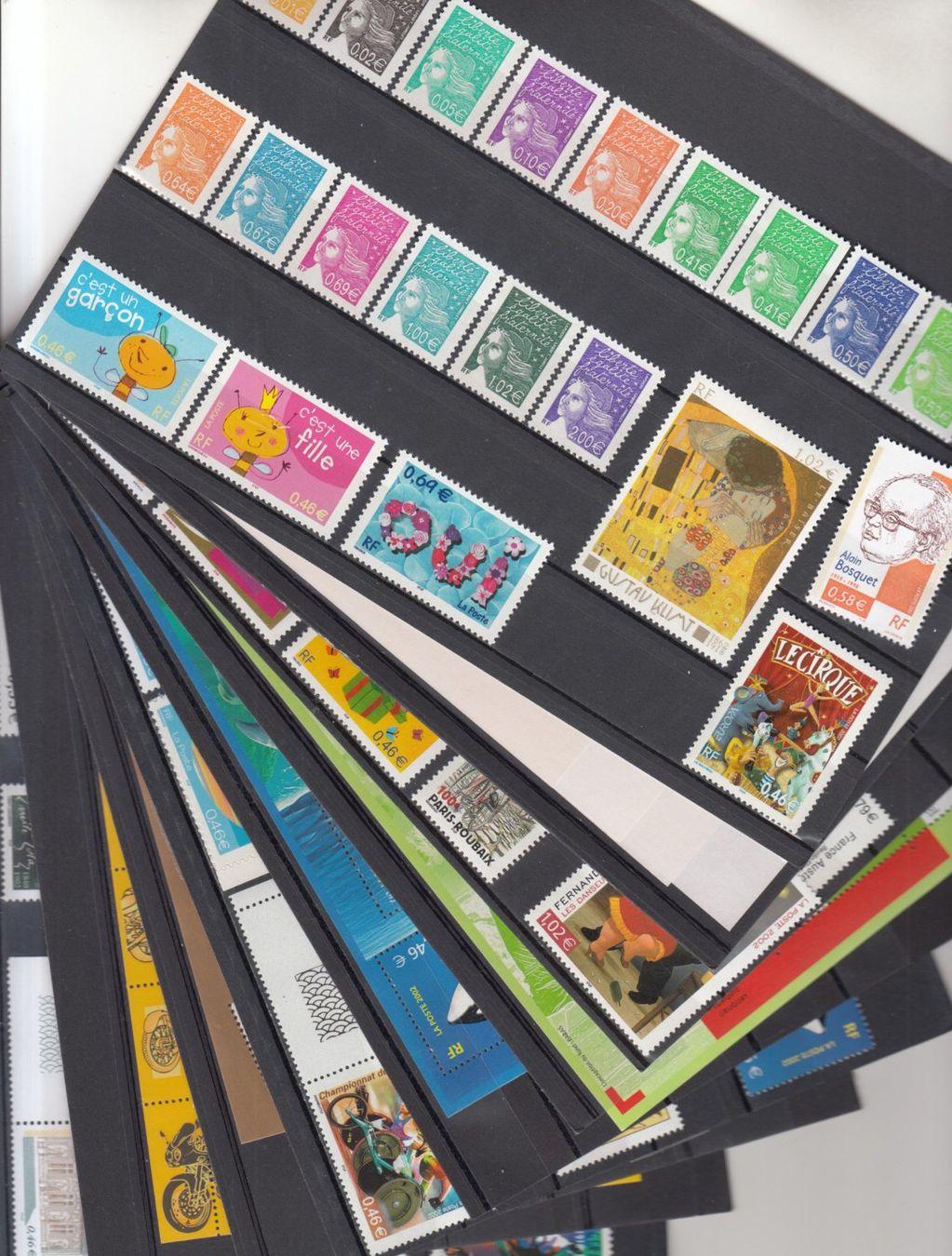 Tutti i francobolli: Frankreich 2002 postfrisch – Usato da Bürglen TG venduto da StampGraf