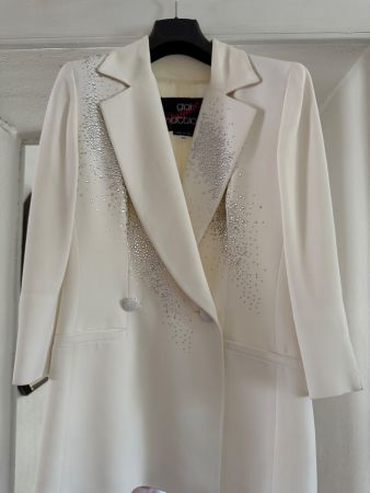 Gai Mattiolo spettacolare giacca con paillettes