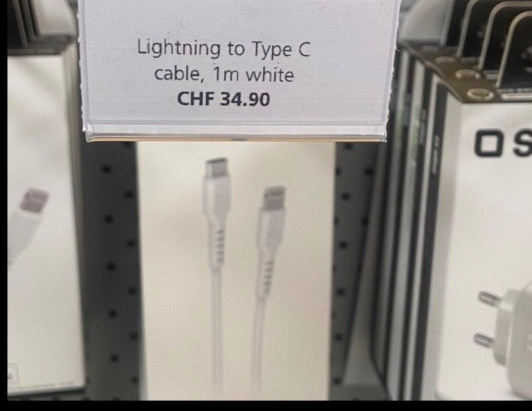 Apple Chargements: Iphone Ladekabel, Lightning Kabel 2 Meter – D'occasion à Hittnau par Oracel 1