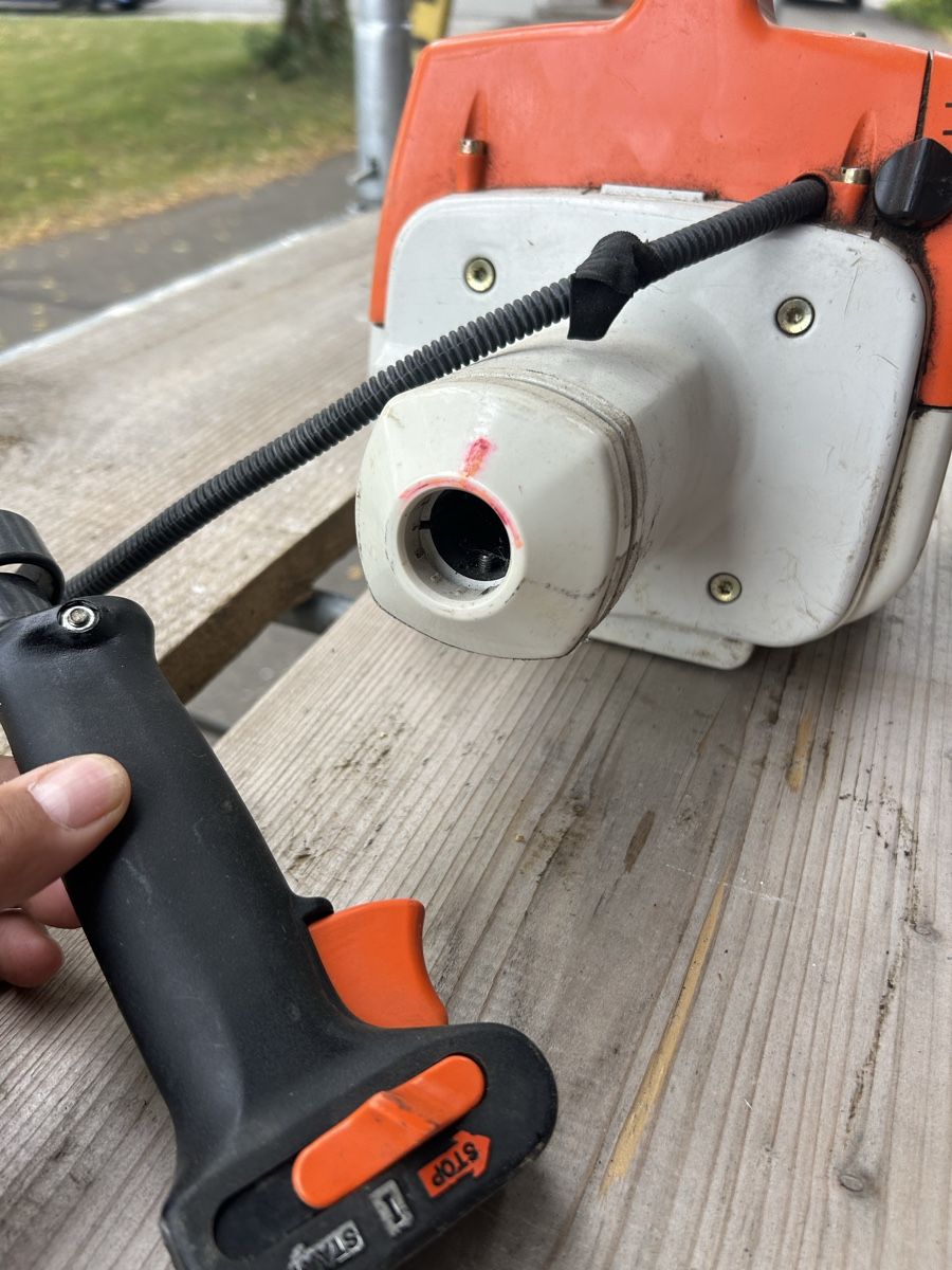Stihl Motoren: Stihl Motorblock gebraucht Motor läuft – Gebraucht aus Wernetshausen von nik_6mt9 2