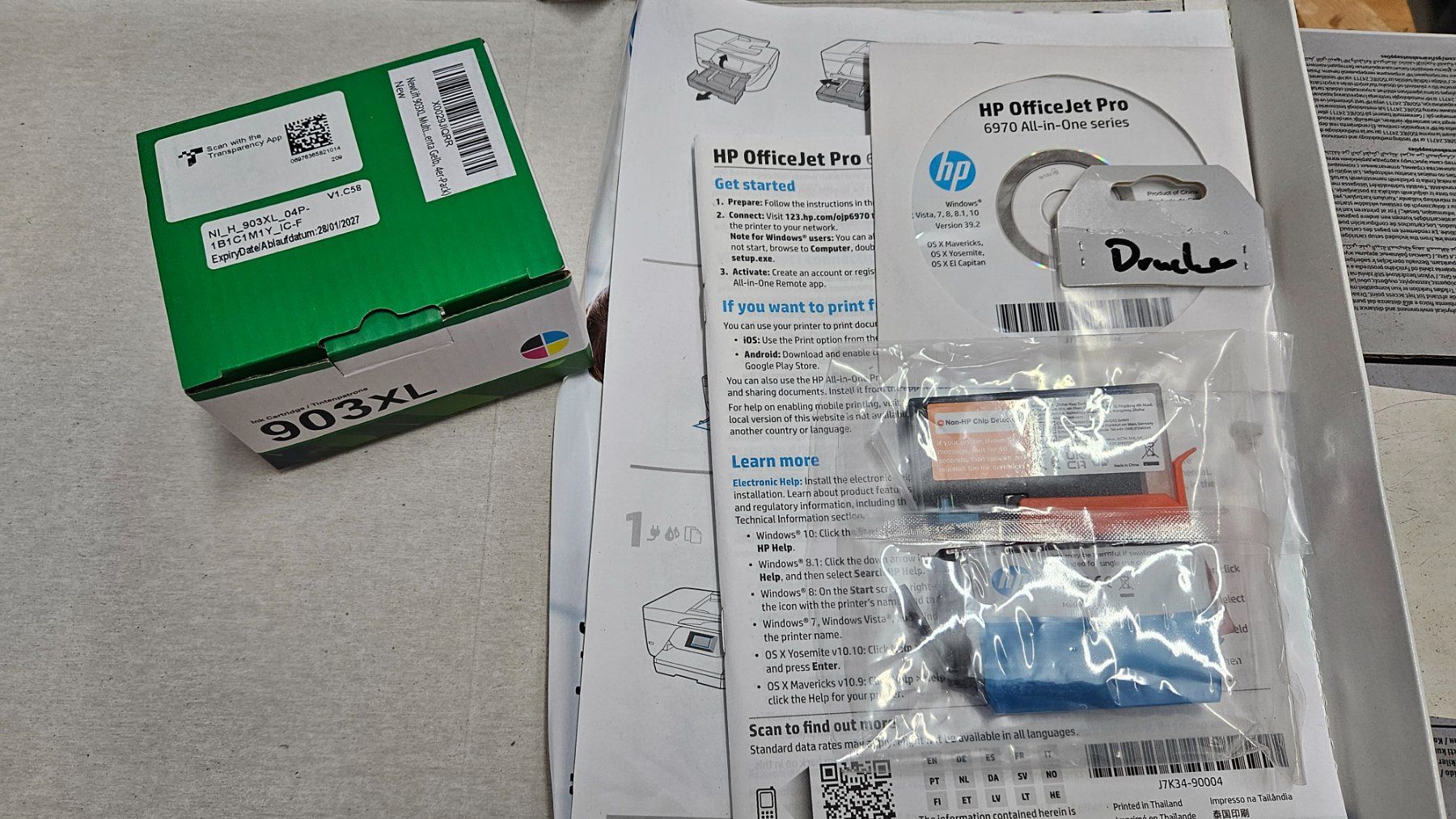 Hewlett Packard Stampanti: 2x HP OfficeJet Pro 6970 – Difettoso da Walenstadt venduto da SayJay 1