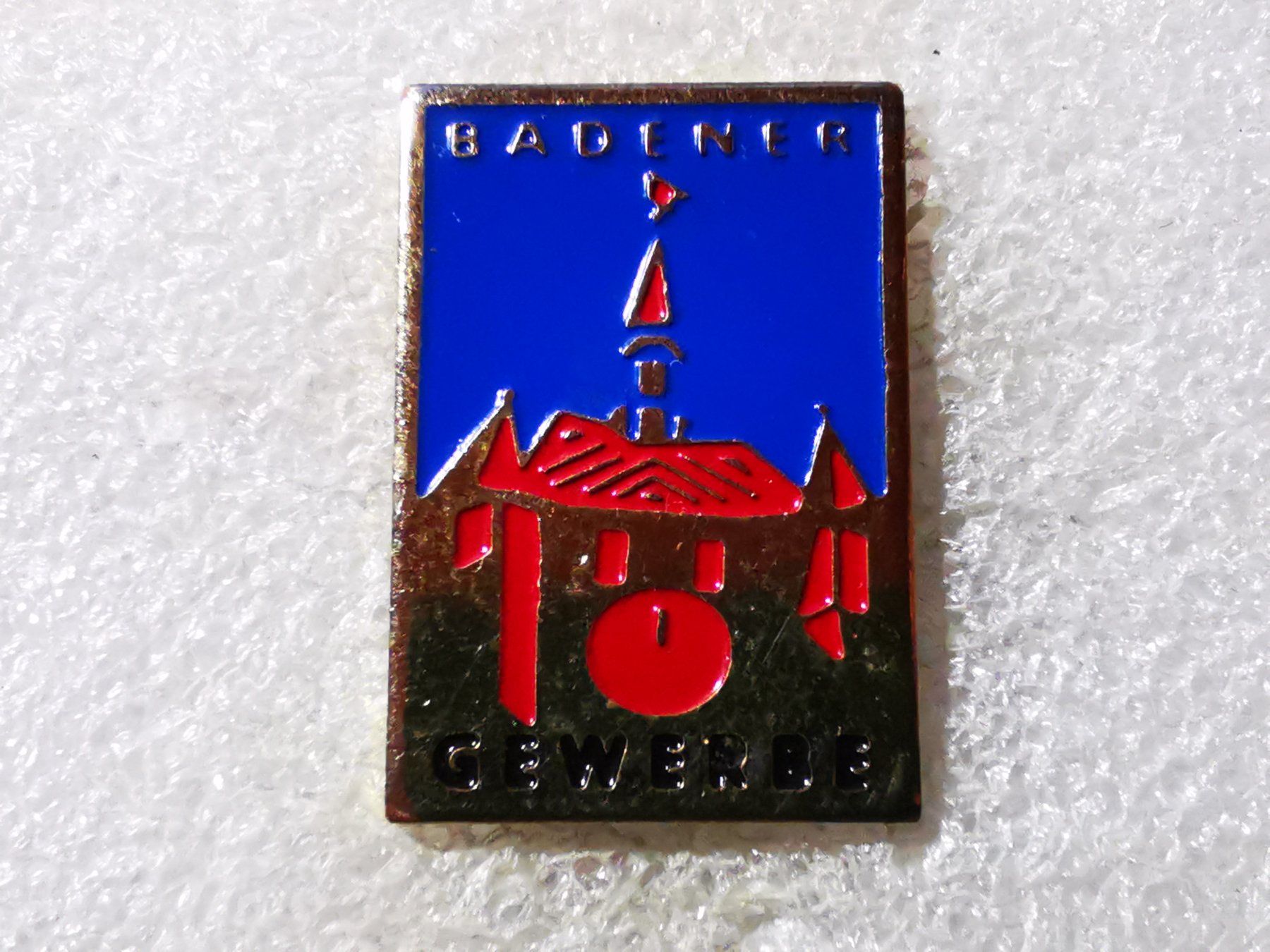 Placchette & Badge: Ansteckpin 17: Badener Gewerbe – Usato da Oppligen venduto da Pin-Fall-Shop