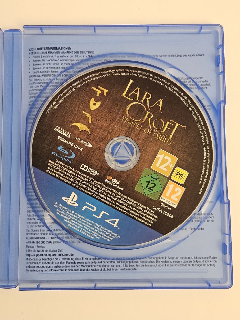 Sony Giochi: Lara Croft und der Tempel des Osiris - PS4 Playstation Game – Usato da Oberdorf BL venduto da BaldenEagle 1