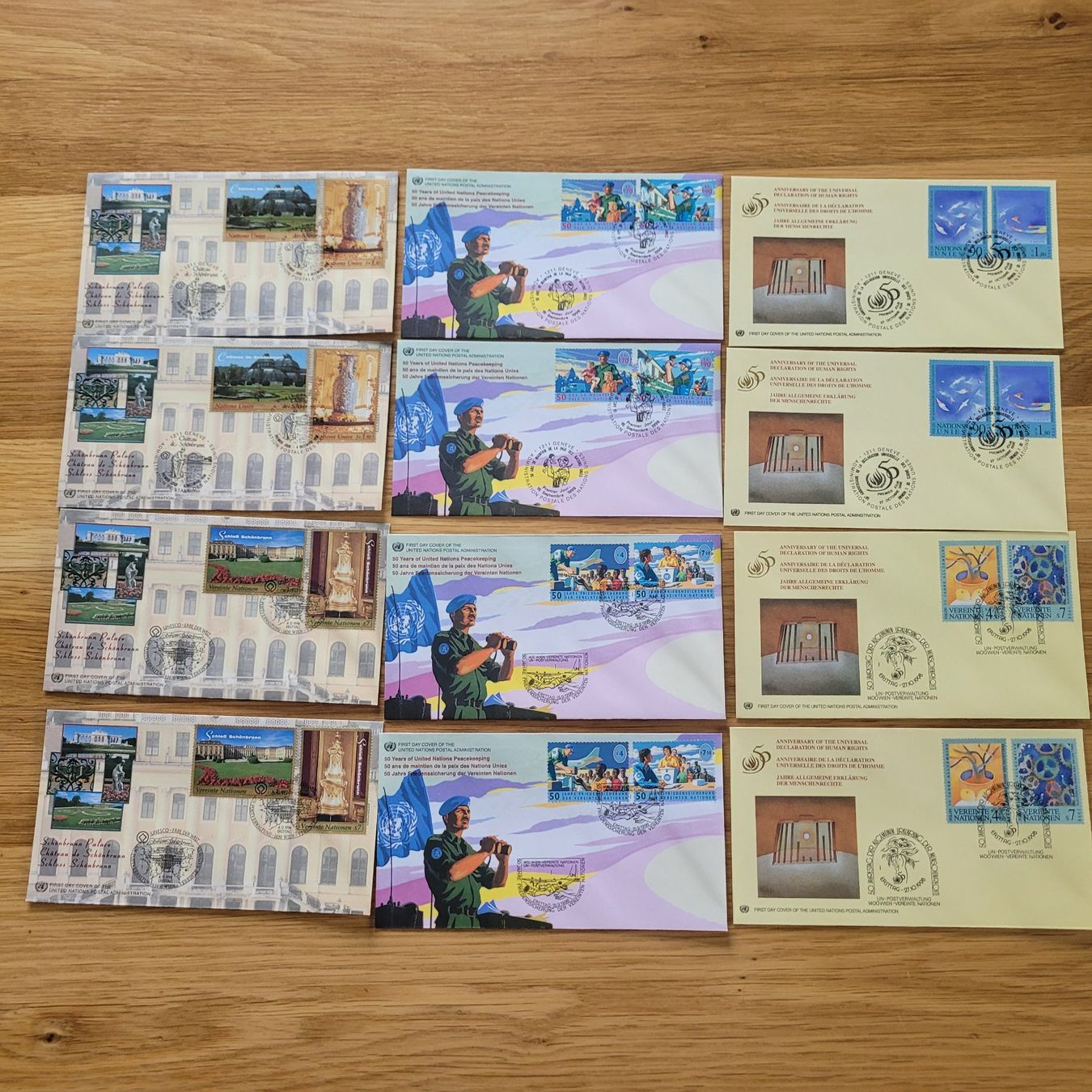 Tous les timbres: Los Mit FDC uno ONU – D'occasion à Biel/Bienne par Destockweb