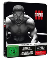 Blu-ray Creed III: Rocky's Legacy - 4K+ Blu- ray - Steelbook