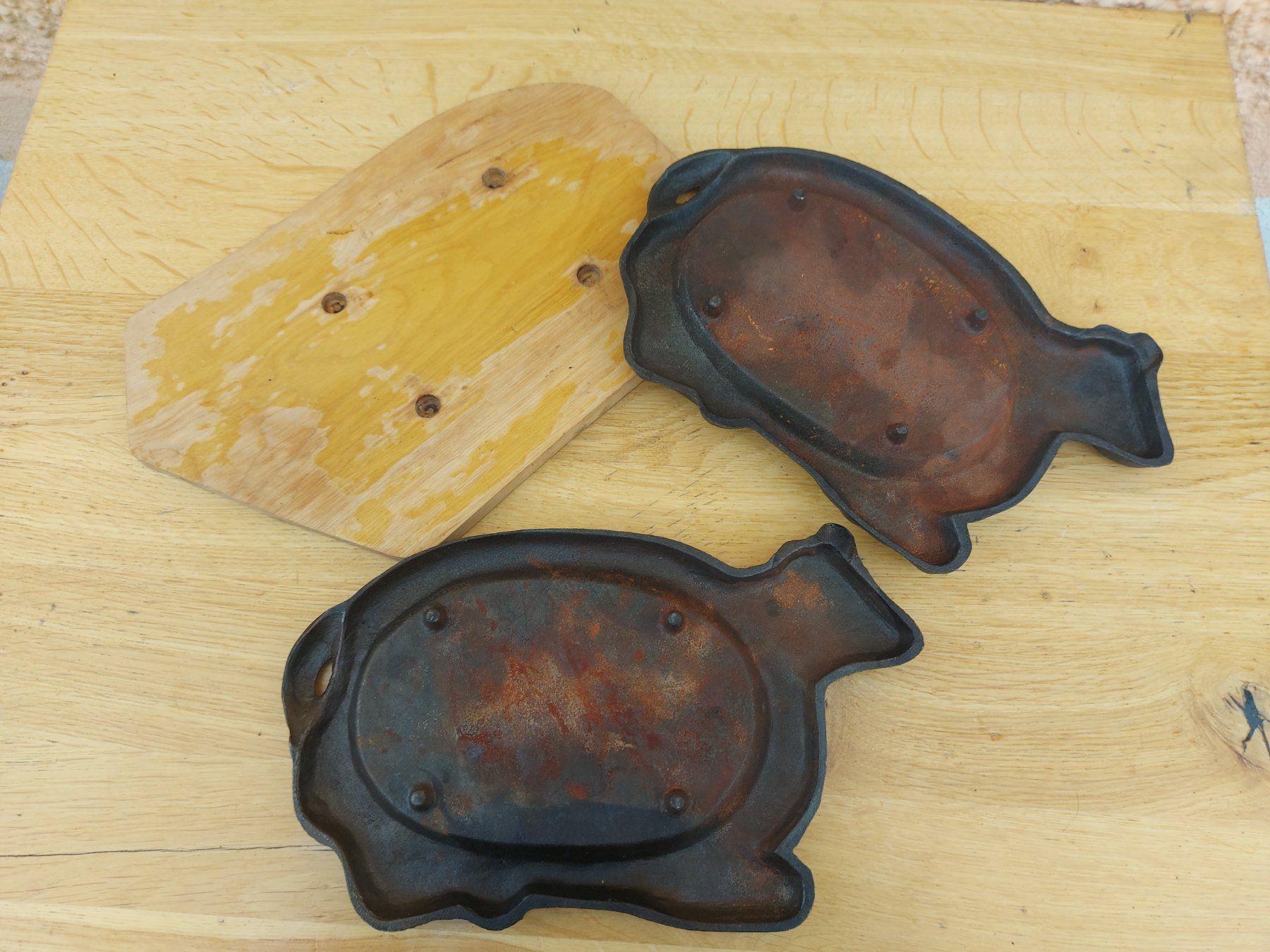 Piatti di portata: Rustikale Servierplatten ; Design, 2 Stück, Neuwertig – Usato da Rheinau venduto da profitronic.shop 4