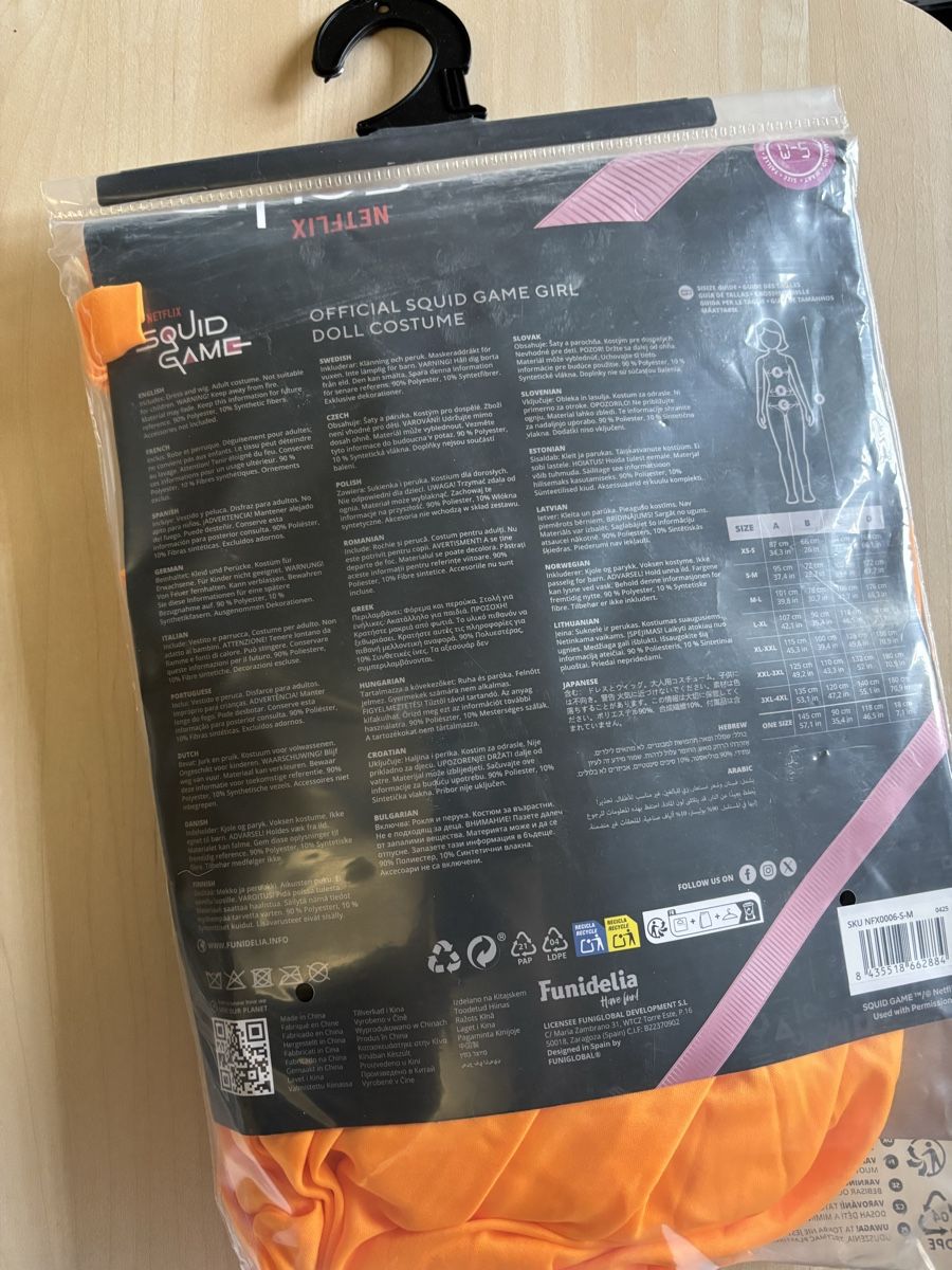 Kostüme: Squid Game Costume & Mask - Halloween Ready, Size Small! – Neu (gemäss Beschreibung) aus Regensdorf von txz_kpm8 2
