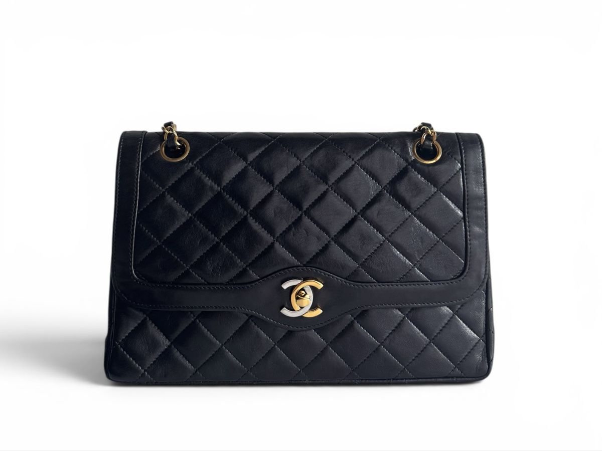 Chanel Borse da donna: CHANEL Lambskin Quilted Medium Double Flap Tasche – Usato da Kriens venduto da hannaandkiko 1