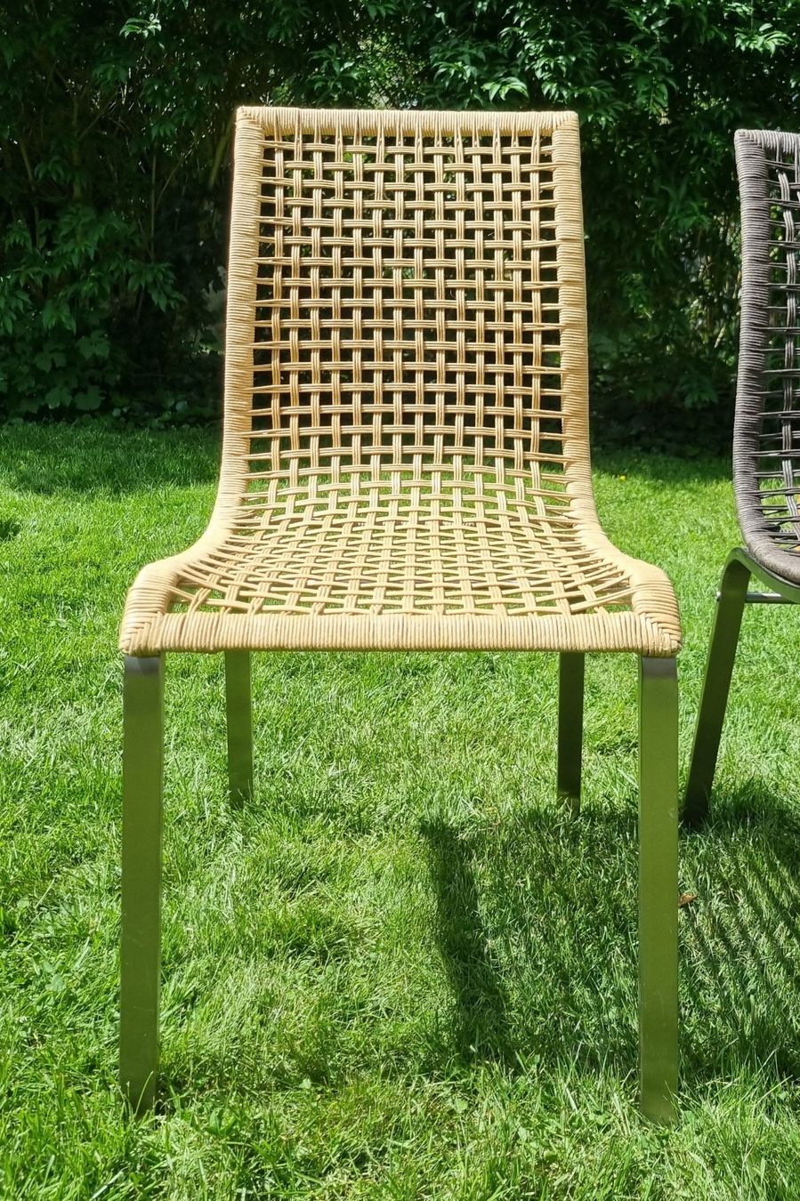 Sedie: Gartenstühle aus geflochtenem Kunststoff – Usato da Bern venduto da staham 1